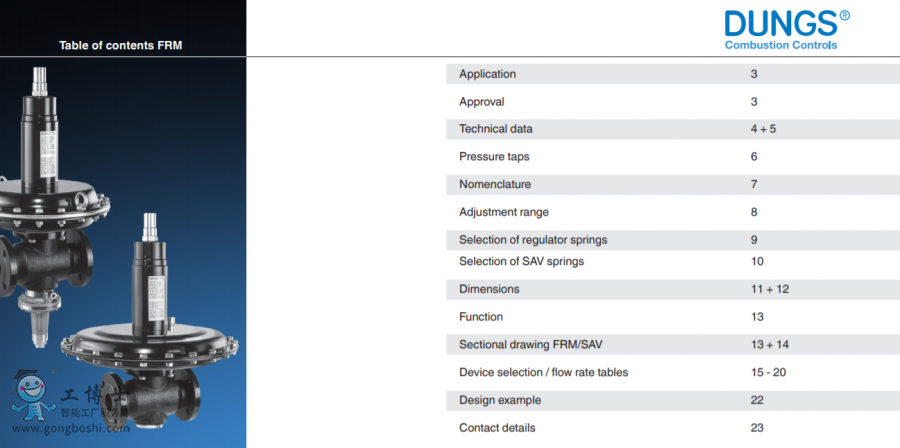 FRM {y DN 25 – DN 50 Max. Operating pressure: 10 / 25 bar Nominal diameter: DN 25 - DN 50 Approvals: EN 334, EN 14382